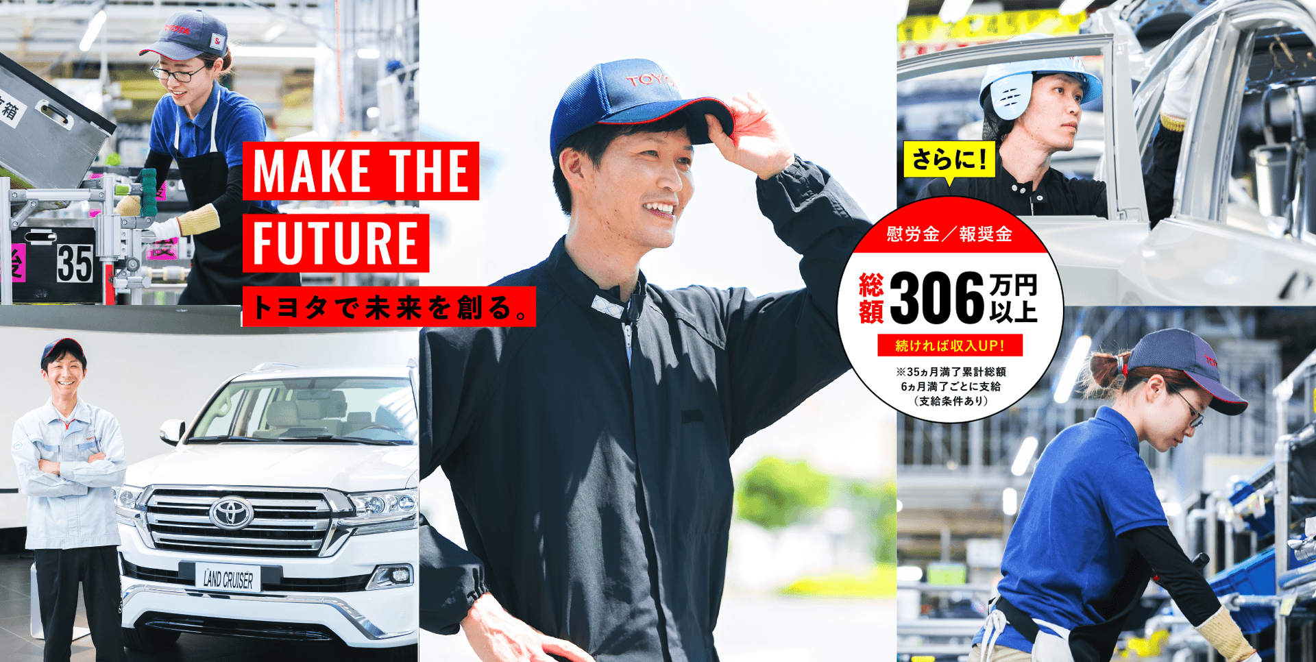 MAKE THE FUTURE トヨタで未来を創る。 PC版